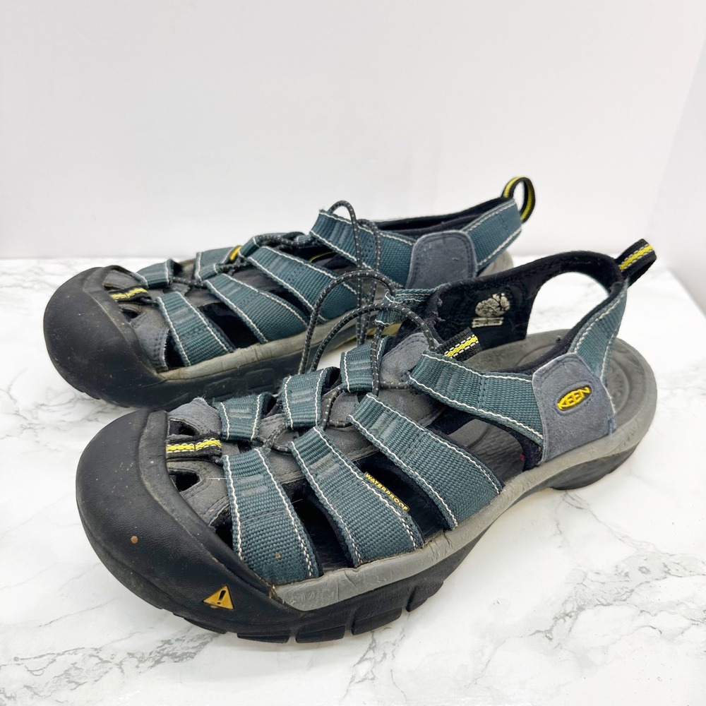 KEEN Newport H2 Sandals Mens 10 Blue Waterproof Hiking Outdoor Shoes Gorpcore